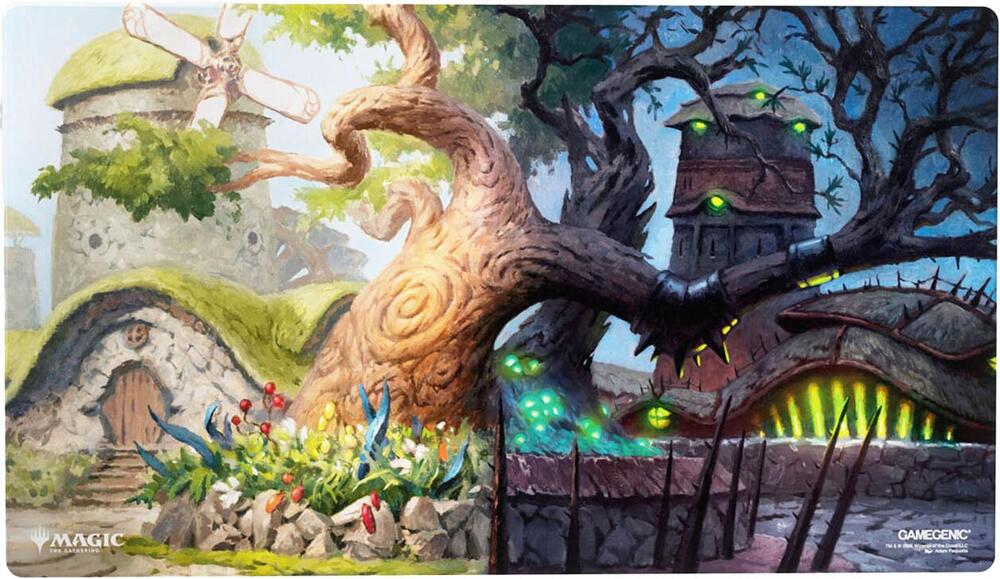 Magic: The Gathering Lorwyn Eclipsed Shiny Playmat - Temple Garden | Mega City Incorporated