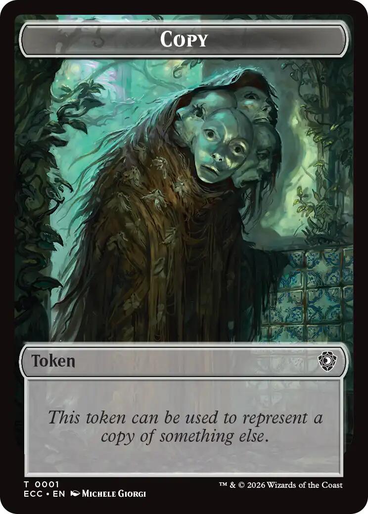 Copy // Elemental (0010) Double-Sided Token [Lorwyn Eclipsed Tokens] | Mega City Incorporated