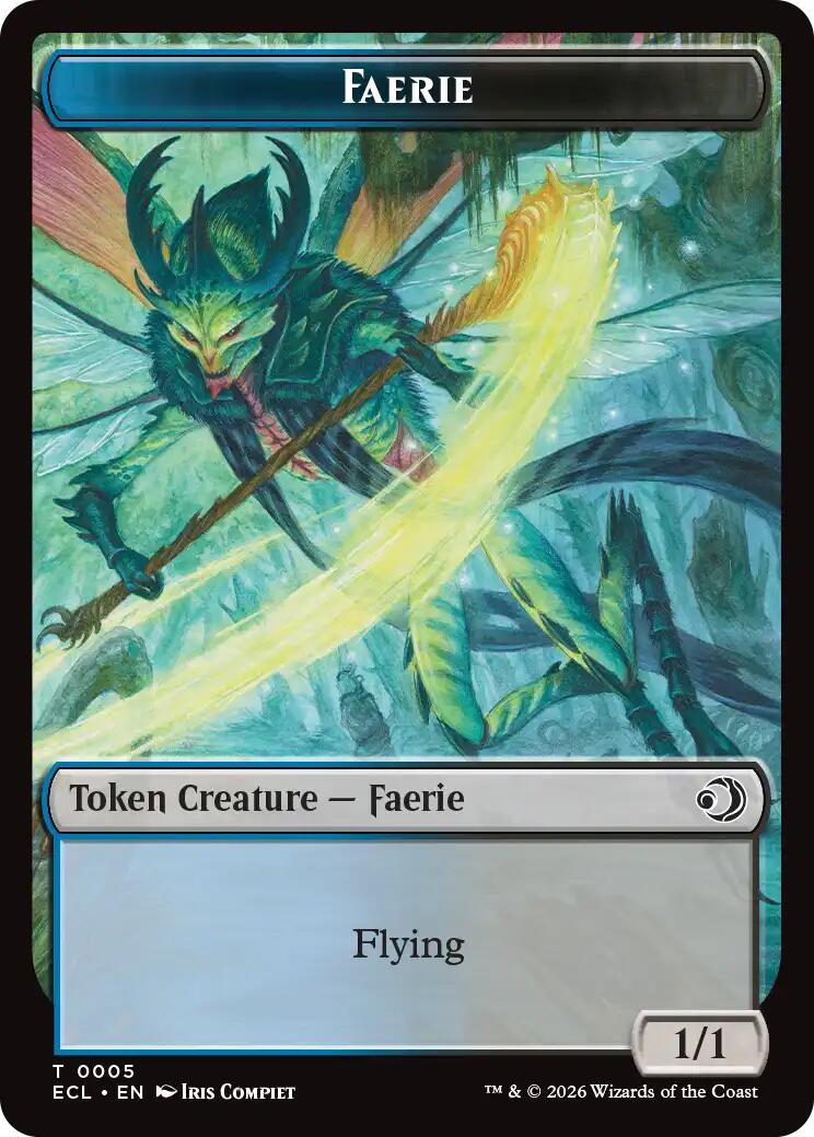 Faerie // Goblin Double-Sided Token [Lorwyn Eclipsed Tokens] | Mega City Incorporated