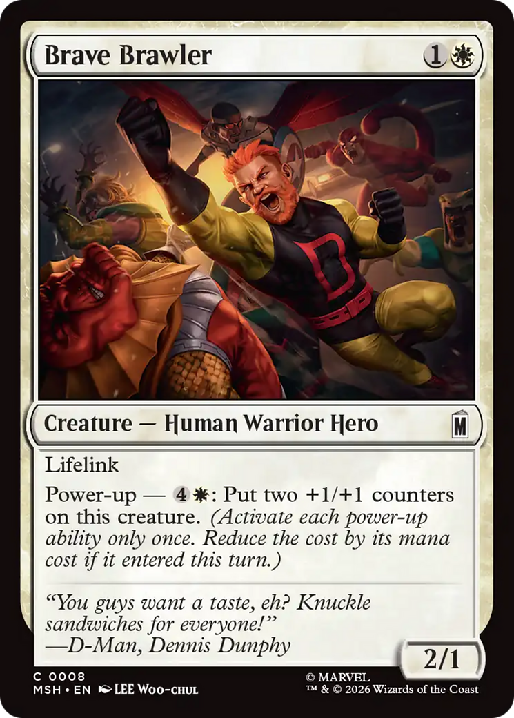 Brave Brawler [Marvel Super Heroes] | Mega City Incorporated