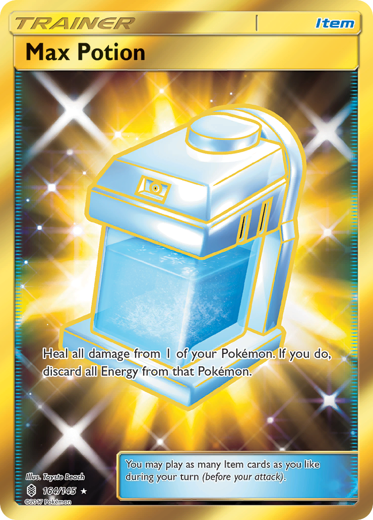 Max Potion (164/145) [Sun & Moon: Guardians Rising] | Mega City Incorporated