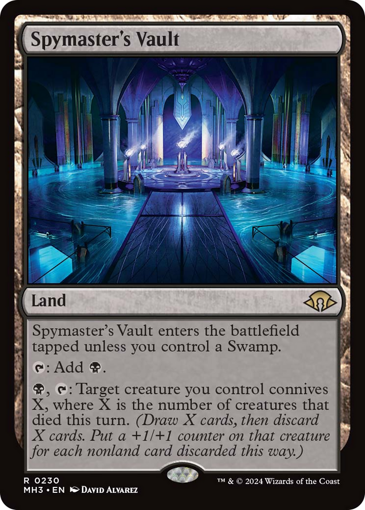 Spymaster's Vault [Modern Horizons 3] | Mega City Incorporated