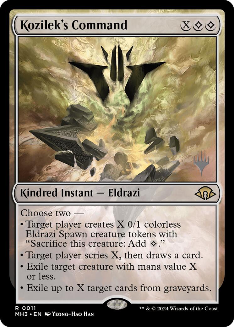 Kozilek's Command [Lorwyn Eclipsed Promos] | Mega City Incorporated
