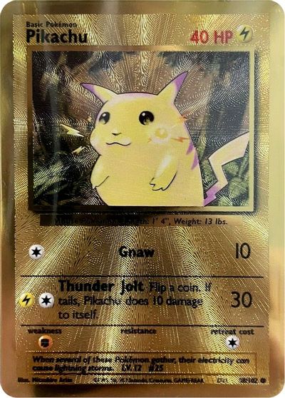 Pikachu (58/102) (Celebrations Metal Card) [Celebrations: 25th Anniversary] | Mega City Incorporated