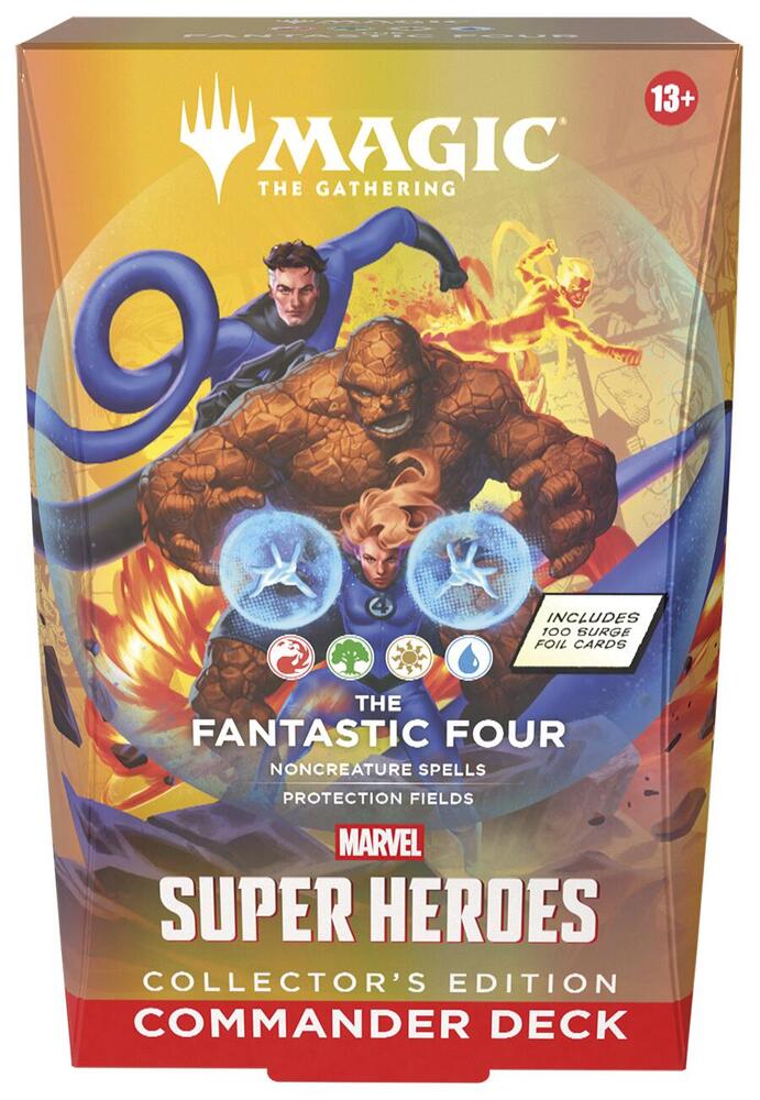 Marvel Super Heroes Commander Deck - The Fantastic Four (Collector's Edition) | Mega City Incorporated
