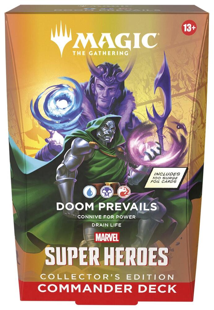Marvel Super Heroes Commander Deck - Doom Prevails (Collector's Edition) - Commander: Marvel Super Heroes (MSC) | Mega City Incorporated