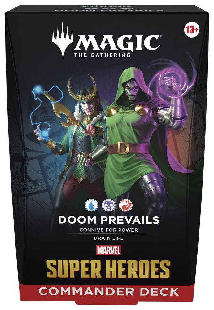 Marvel Super Heroes Commander Deck - Doom Prevails - Commander: Marvel Super Heroes (MSC) | Mega City Incorporated