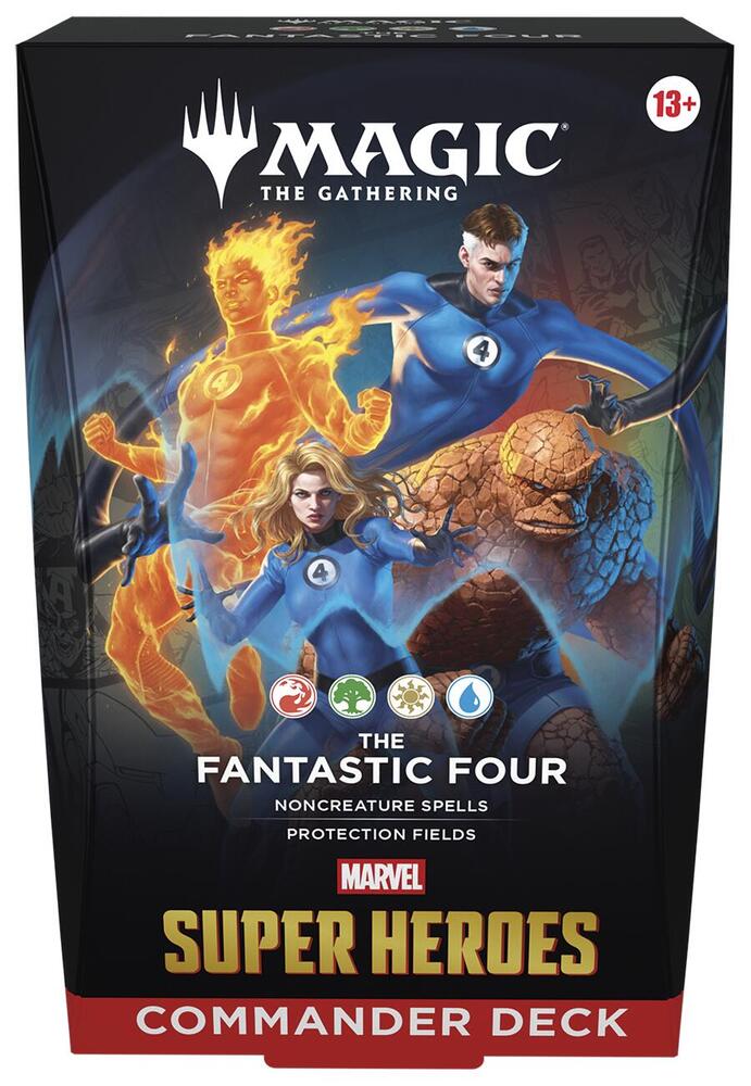 Marvel Super Heroes Commander Deck - The Fantastic Four - Commander: Marvel Super Heroes | Mega City Incorporated