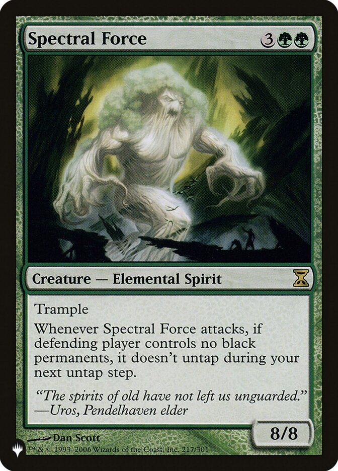 Spectral Force [The List] | Mega City Incorporated