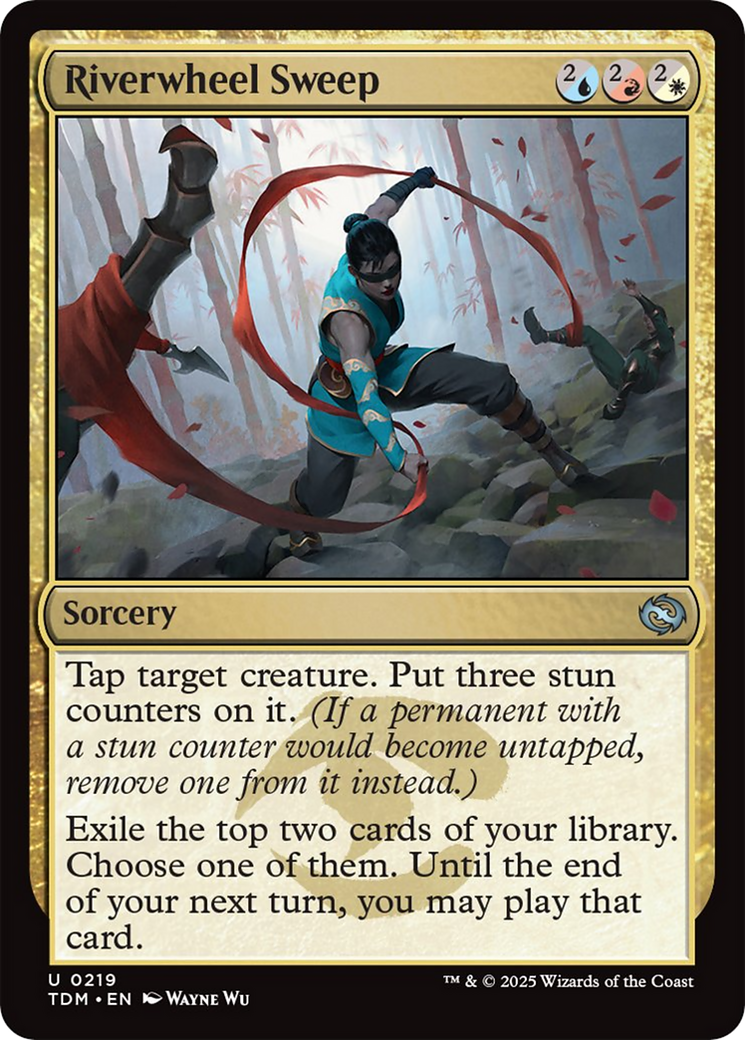 Riverwheel Sweep [Tarkir: Dragonstorm] | Mega City Incorporated