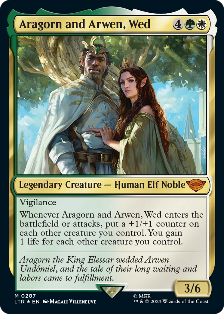 Aragorn and Arwen, Wed [The Lord of the Rings: Tales of Middle-Earth] | Mega City Incorporated