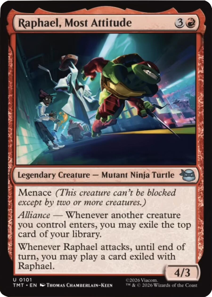 Raphael, Most Attitude [Teenage Mutant Ninja Turtles] | Mega City Incorporated