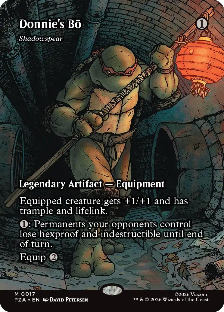 Donnie's Bo - Shadowspear (Borderless) [Teenage Mutant Ninja Turtles Eternal-Legal] | Mega City Incorporated