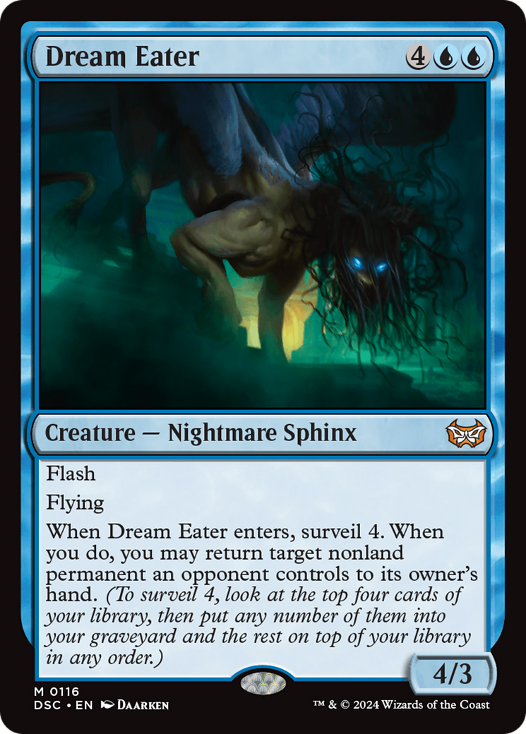 Dream Eater [Duskmourn: House of Horror Commander] | Mega City Incorporated