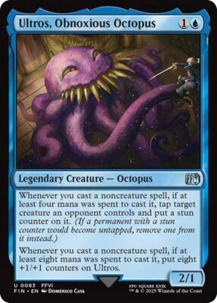 Ultros, Obnoxious Octopus [FINAL FANTASY] | Mega City Incorporated
