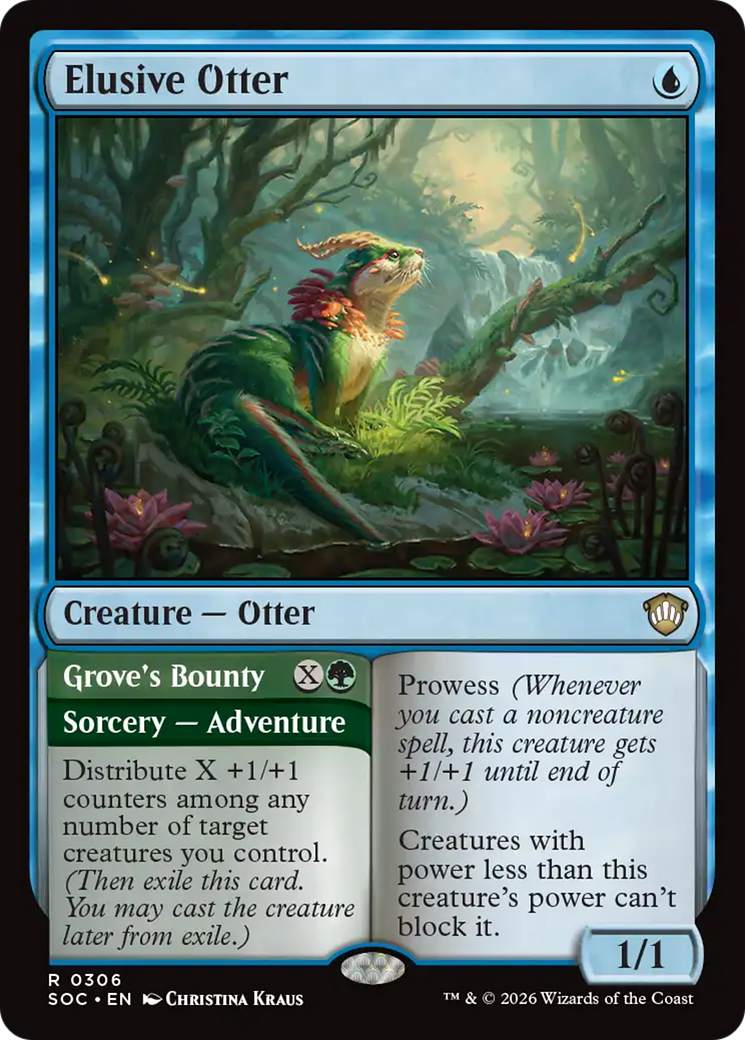 Elusive Otter [Secrets of Strixhaven Commander] | Mega City Incorporated