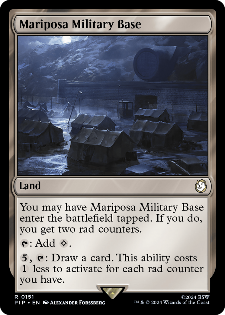 Mariposa Military Base [Fallout] | Mega City Incorporated