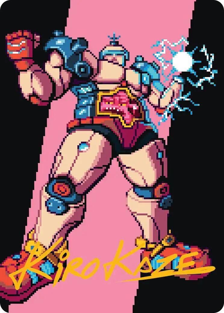 Krang, the All-Powerful Art Card (Gold-Stamped Signature) [Teenage Mutant Ninja Turtles Art Series] | Mega City Incorporated