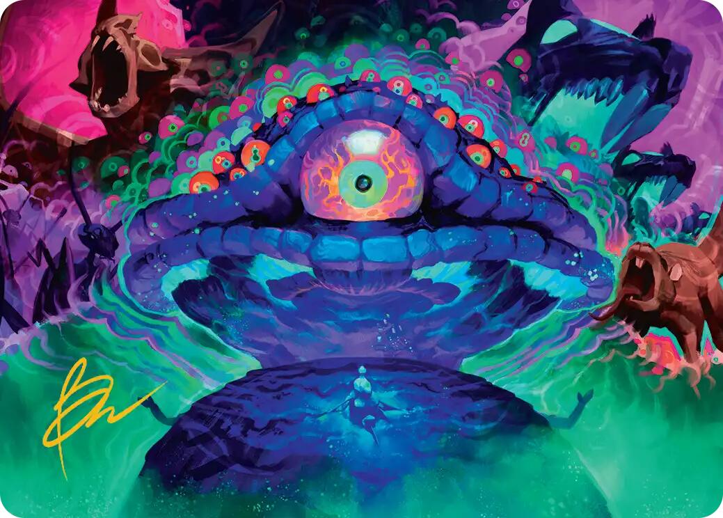 Humongous Fungus Art Card (Gold-Stamped Signature) [Teenage Mutant Ninja Turtles Art Series] | Mega City Incorporated