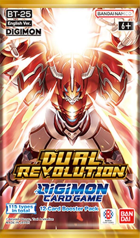 BT 25 - Digimon Dual Revolution Booster Pack | Mega City Incorporated