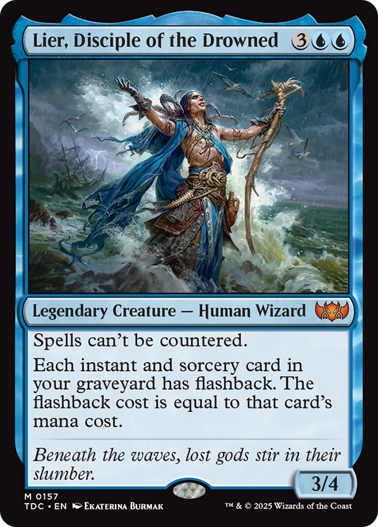 Lier, Disciple of the Drowned [Tarkir: Dragonstorm Commander] | Mega City Incorporated