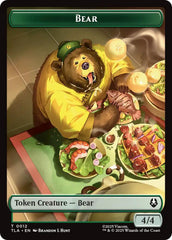 Ally (0006) // Bear Double-Sided Tokens [Avatar: The Last Airbender Tokens] | Mega City Incorporated