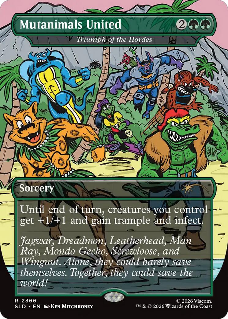 Mutanimals United - Triumph of the Hordes [Secret Lair Drop Series] | Mega City Incorporated