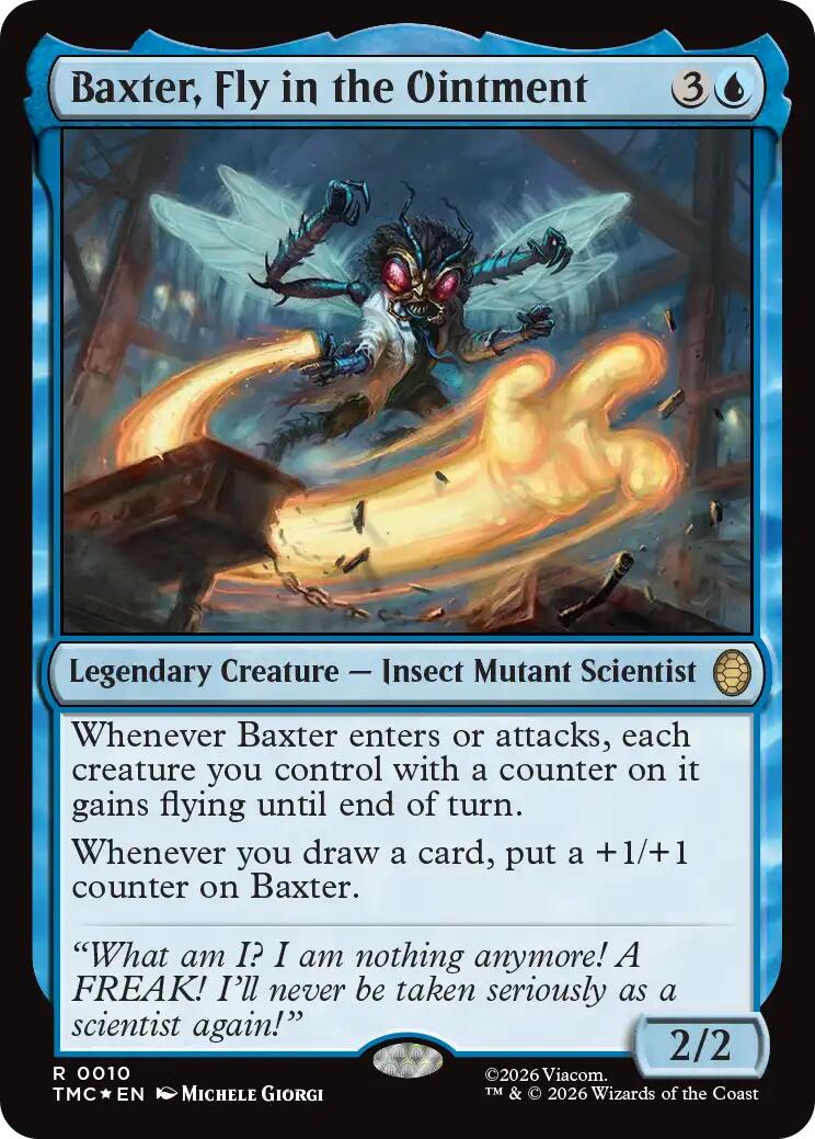 Baxter, Fly in the Ointment (Surge Foil) [Teenage Mutant Ninja Turtles Commander] | Mega City Incorporated