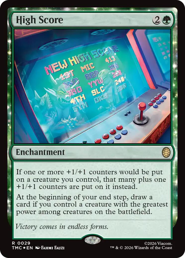 High Score (Surge Foil) [Teenage Mutant Ninja Turtles Commander] | Mega City Incorporated