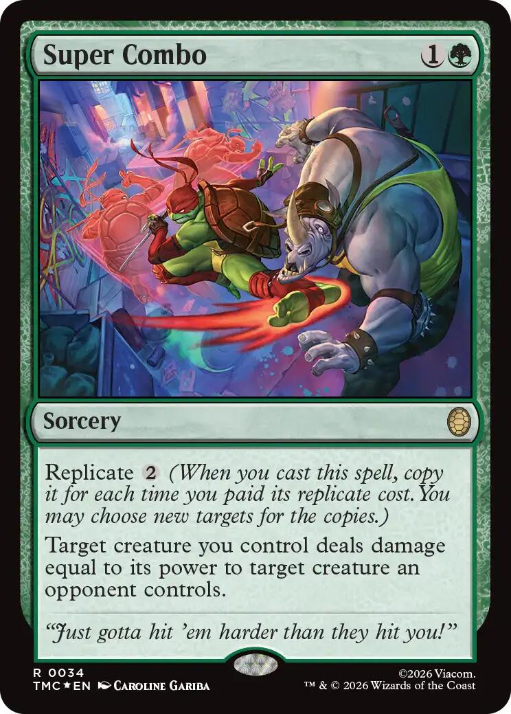 Super Combo (Surge Foil) [Teenage Mutant Ninja Turtles Commander] | Mega City Incorporated