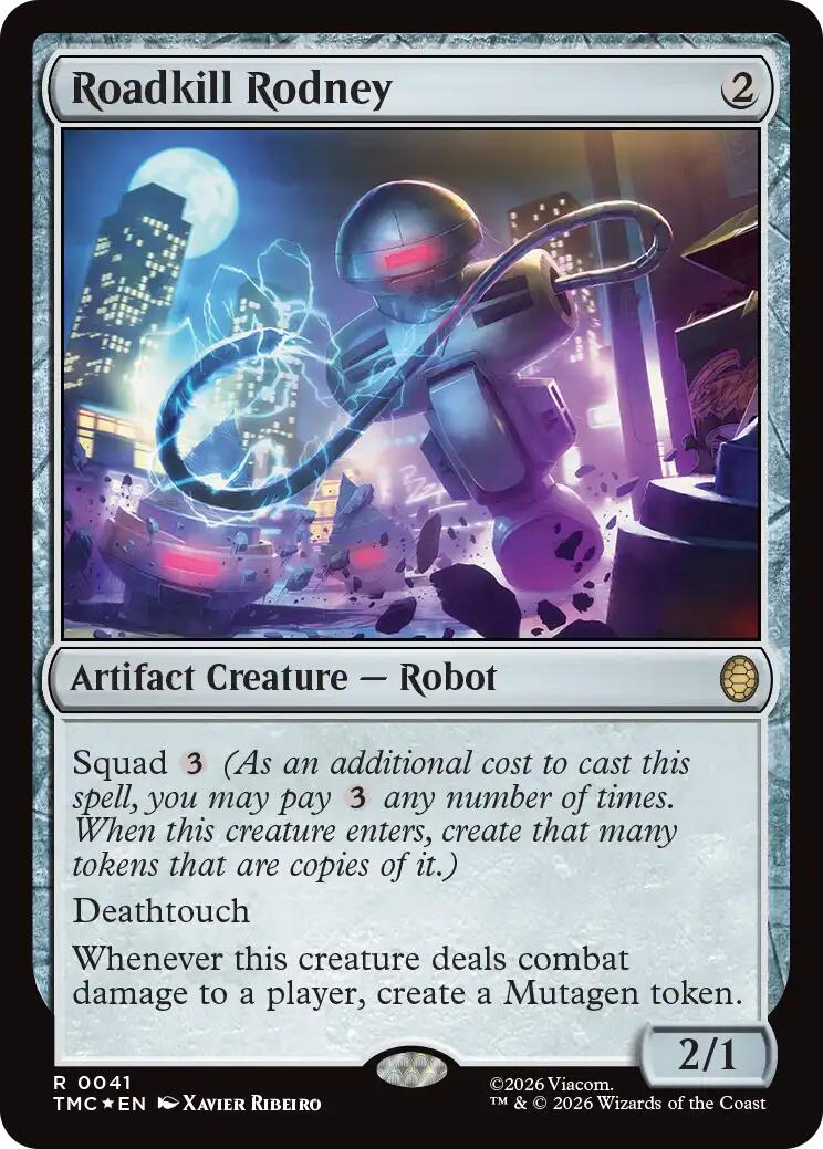 Roadkill Rodney (Surge Foil) [Teenage Mutant Ninja Turtles Commander] | Mega City Incorporated