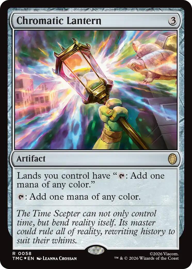 Chromatic Lantern (Surge Foil) [Teenage Mutant Ninja Turtles Commander] | Mega City Incorporated