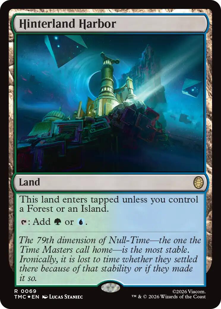 Hinterland Harbor (Surge Foil) [Teenage Mutant Ninja Turtles Commander] | Mega City Incorporated