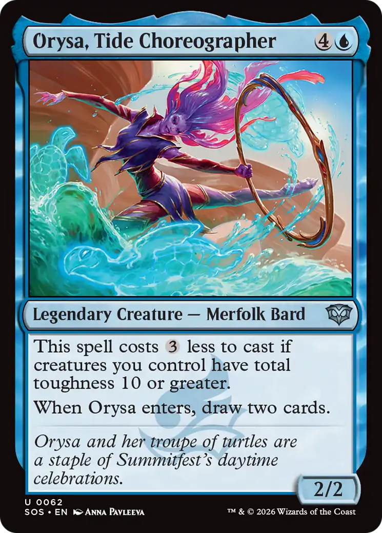 Orysa, Tide Choreographer [Secrets of Strixhaven] | Mega City Incorporated