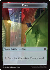 Clue // Rat Double-Sided Token [Teenage Mutant Ninja Turtles Commander Tokens] | Mega City Incorporated