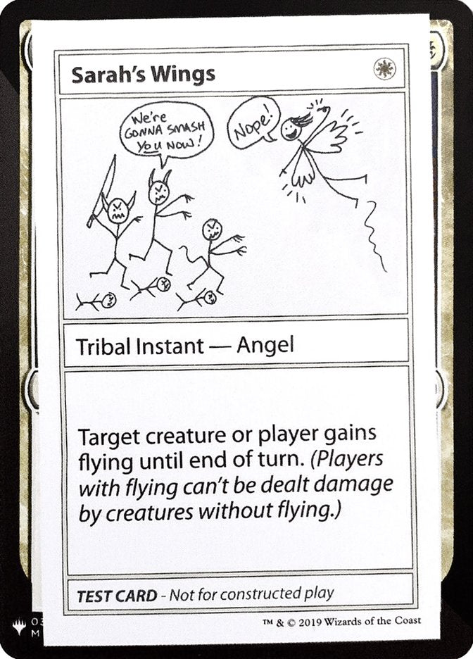 Sarah's Wings [Mystery Booster Playtest Cards] | Mega City Incorporated