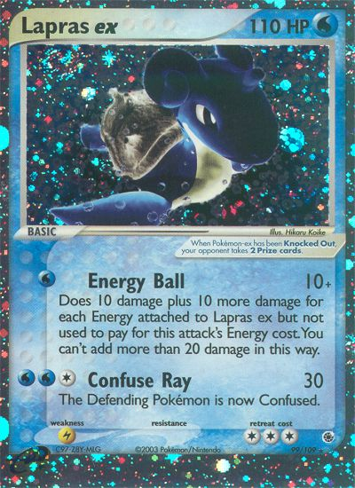 Lapras ex (99/109) [EX: Ruby & Sapphire] | Mega City Incorporated