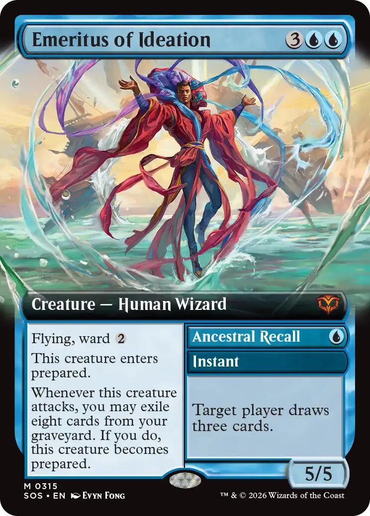 Emeritus of Ideation (Extended Art) [Secrets of Strixhaven] | Mega City Incorporated