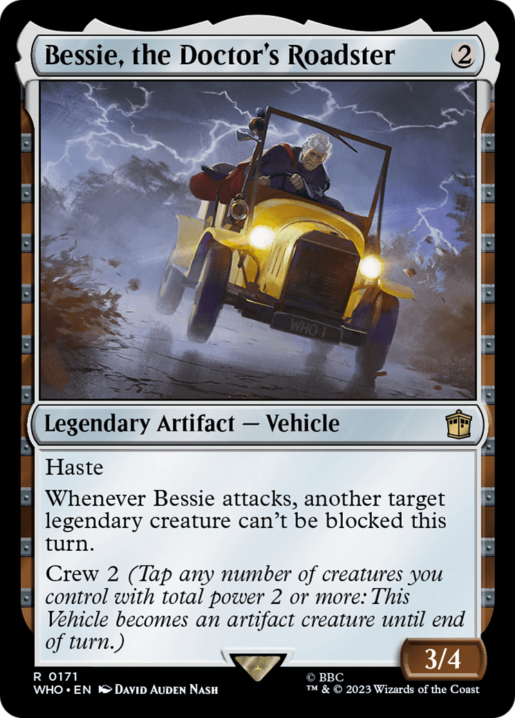 Bessie, the Doctor's Roadster [Doctor Who] | Mega City Incorporated