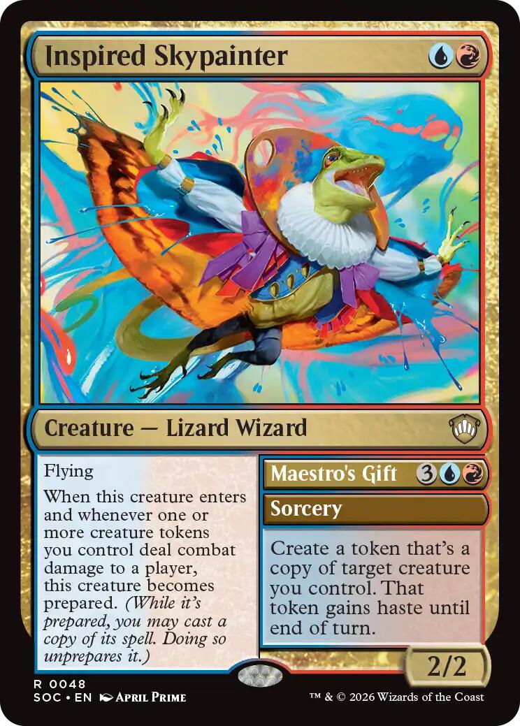 Inspired Skypainter [Secrets of Strixhaven Commander] | Mega City Incorporated