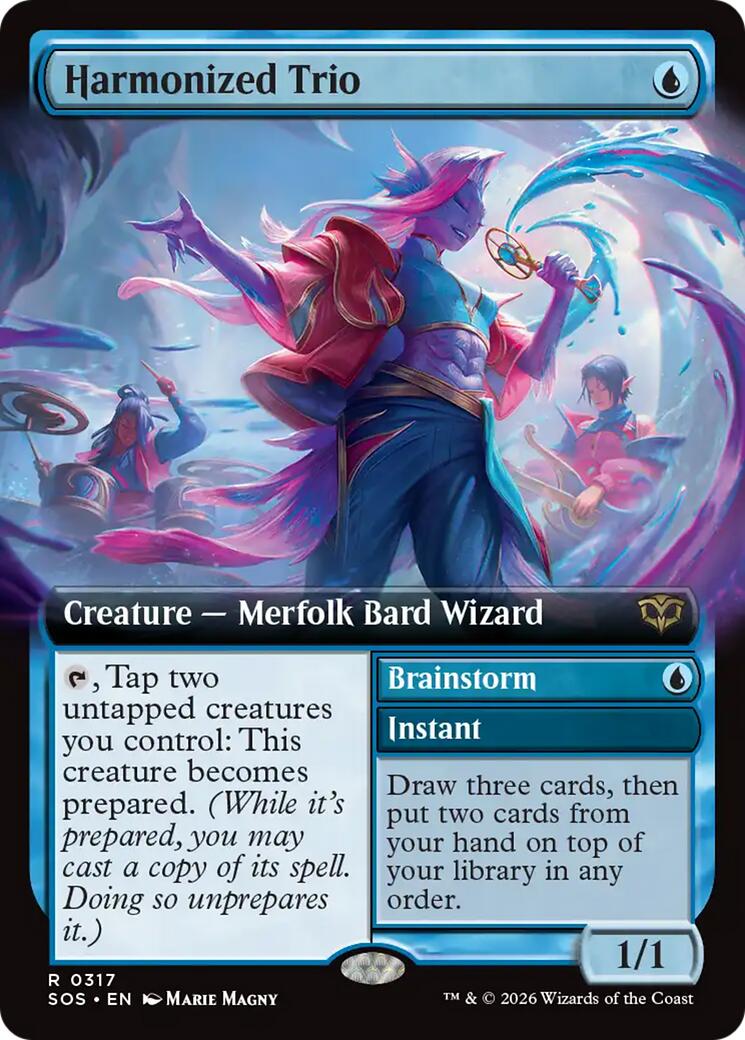 Harmonized Trio (Extended Art) [Secrets of Strixhaven] | Mega City Incorporated
