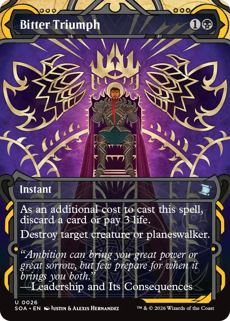 Bitter Triumph [Secrets of Strixhaven: Mystical Archive] | Mega City Incorporated