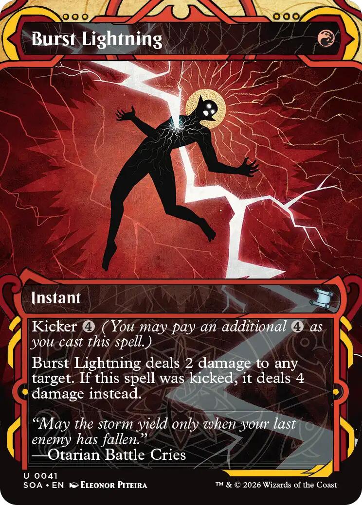 Burst Lightning [Secrets of Strixhaven: Mystical Archive] | Mega City Incorporated