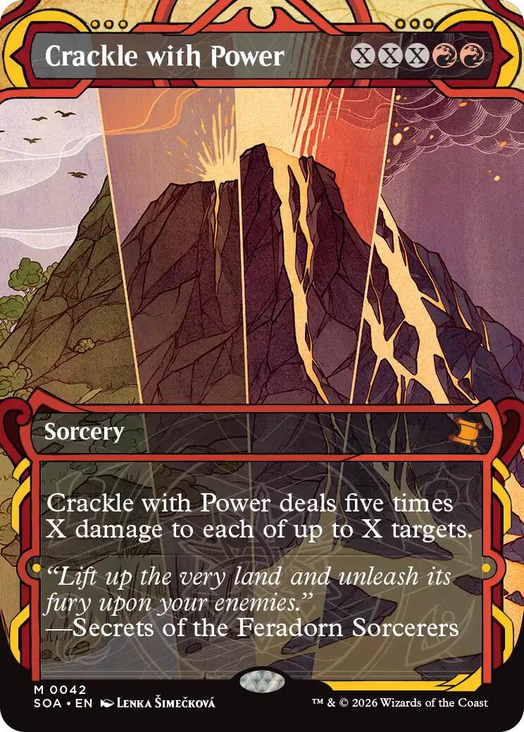 Crackle with Power [Secrets of Strixhaven: Mystical Archive] | Mega City Incorporated