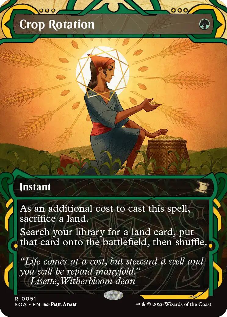 Crop Rotation [Secrets of Strixhaven: Mystical Archive] | Mega City Incorporated