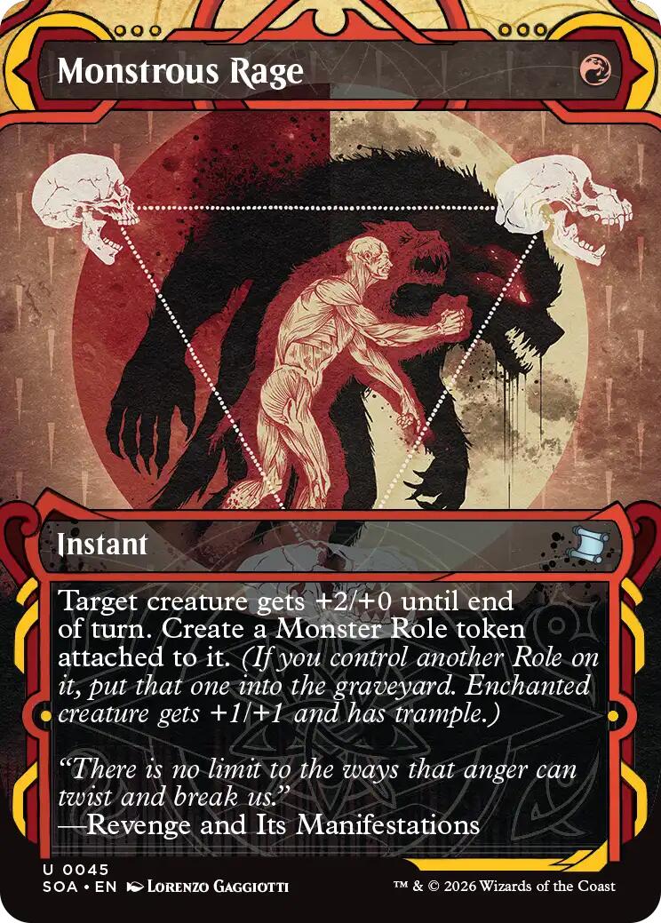 Monstrous Rage [Secrets of Strixhaven: Mystical Archive] | Mega City Incorporated