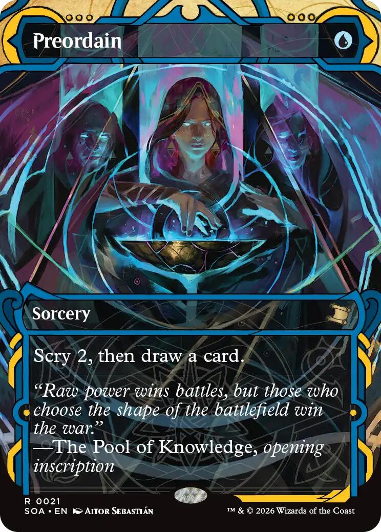 Preordain [Secrets of Strixhaven: Mystical Archive] | Mega City Incorporated