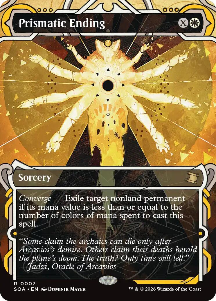 Prismatic Ending [Secrets of Strixhaven: Mystical Archive] | Mega City Incorporated