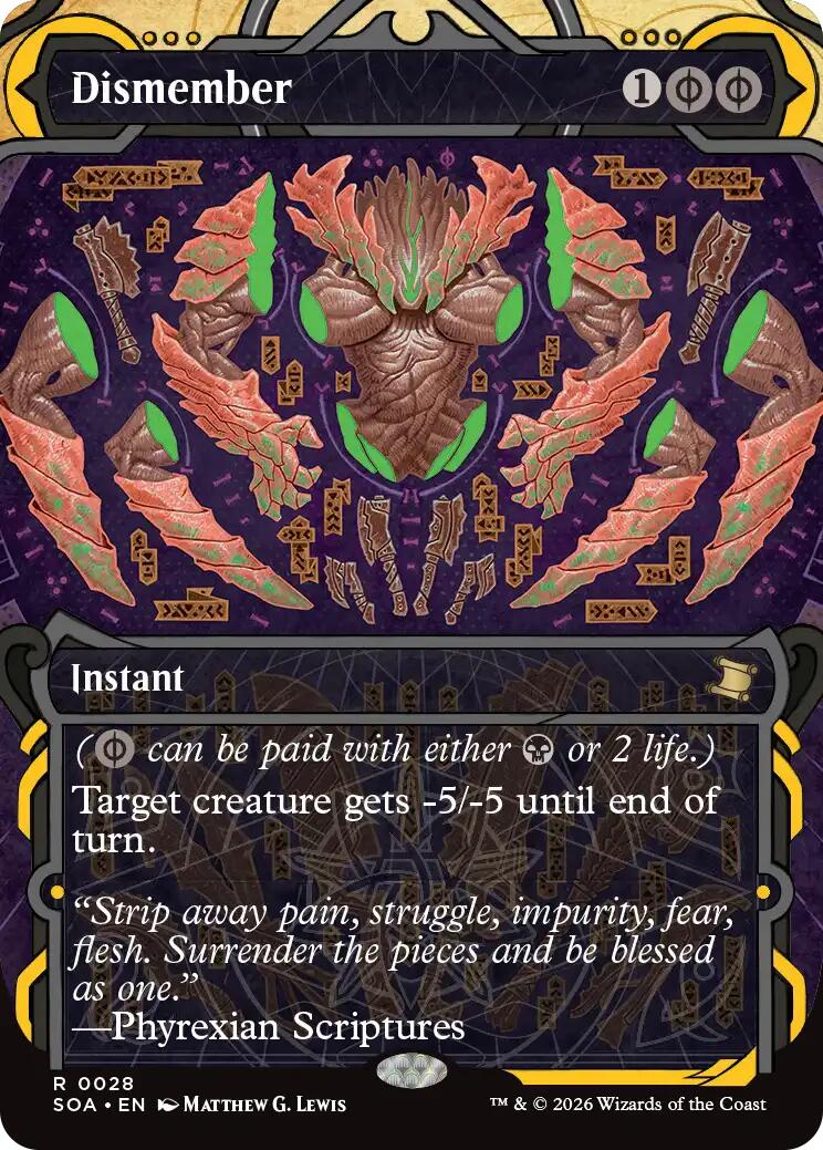 Dismember [Secrets of Strixhaven: Mystical Archive] | Mega City Incorporated