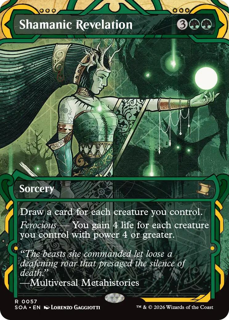 Shamanic Revelation [Secrets of Strixhaven: Mystical Archive] | Mega City Incorporated